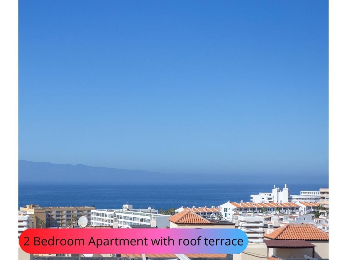Desirable Rooftop Terrace , 2 Bedroom Apartment With Wifi In Costa Adeje Callao Salvaje Exterior foto
