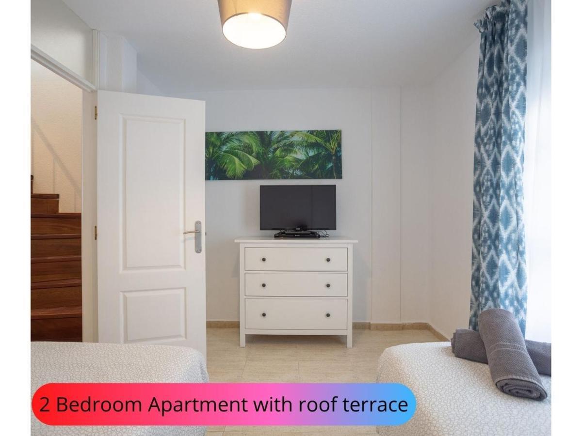 Desirable Rooftop Terrace , 2 Bedroom Apartment With Wifi In Costa Adeje Callao Salvaje Exterior foto