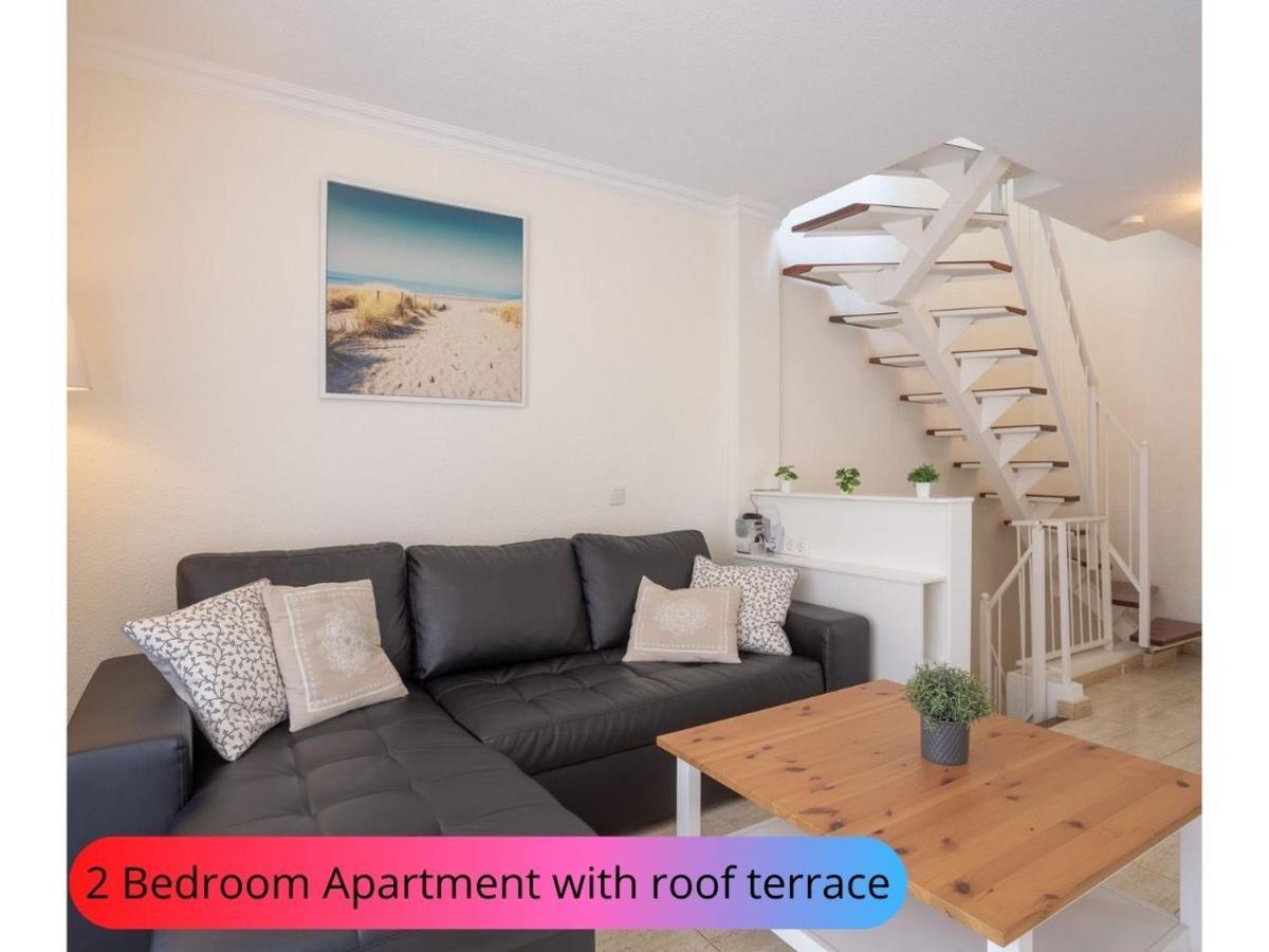 Desirable Rooftop Terrace , 2 Bedroom Apartment With Wifi In Costa Adeje Callao Salvaje Exterior foto