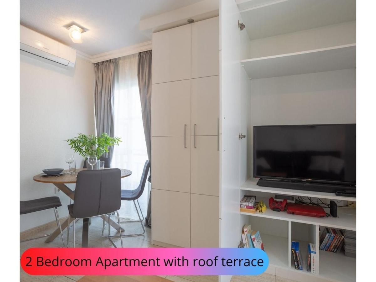 Desirable Rooftop Terrace , 2 Bedroom Apartment With Wifi In Costa Adeje Callao Salvaje Exterior foto